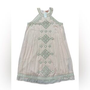 Saffire Embroidered Dress Sz xs